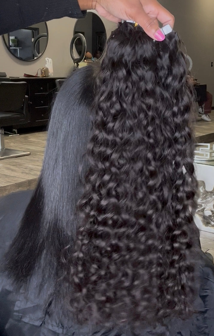 Tape-In Raw Wavy